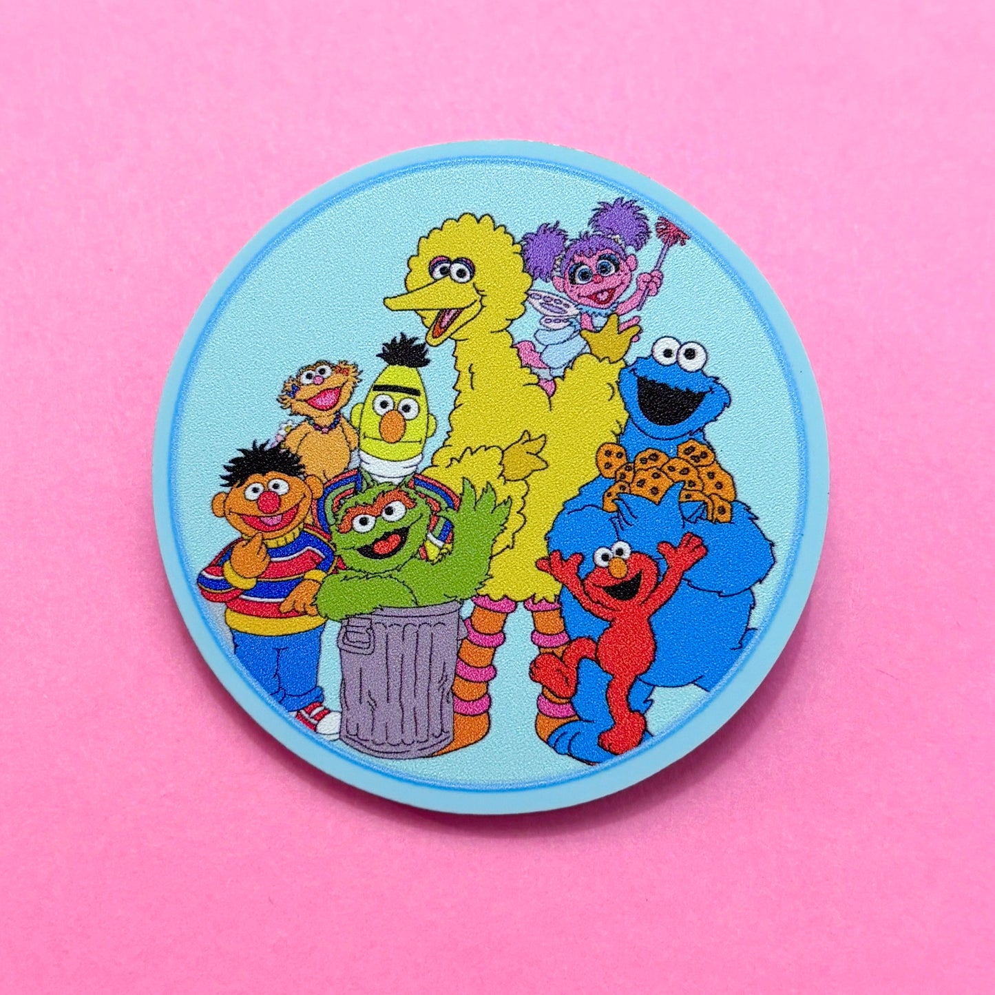 Sesame Crew Pin
