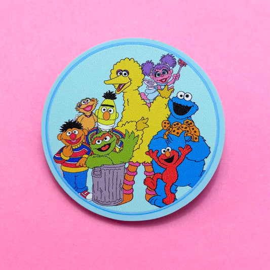 Sesame Crew Pin