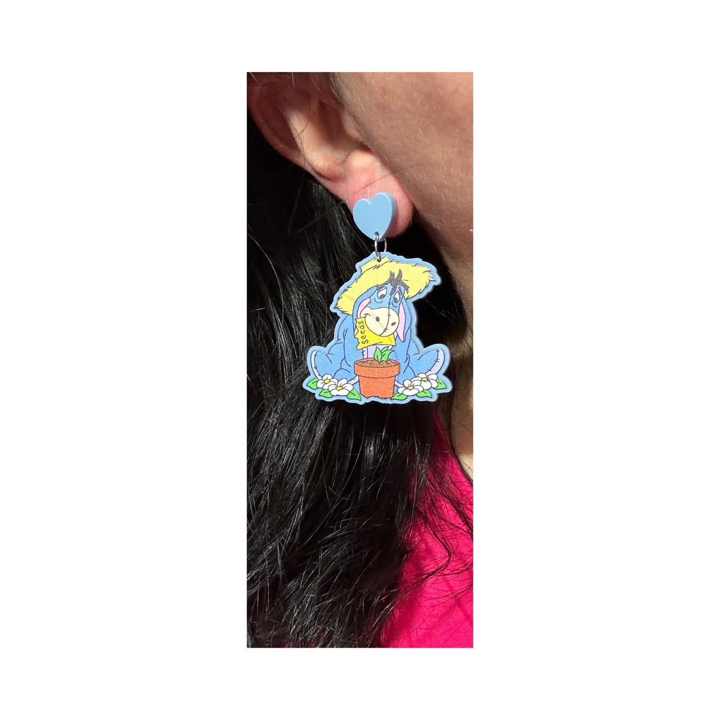 Spring Donkey Drop Earrings