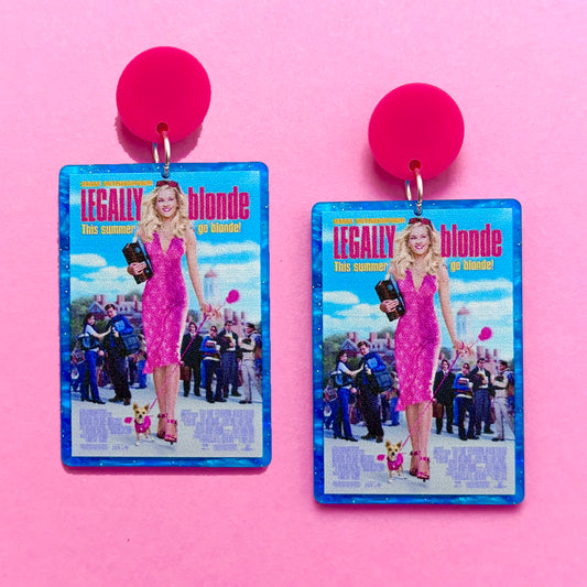 Legally Blonde Drop Earrings