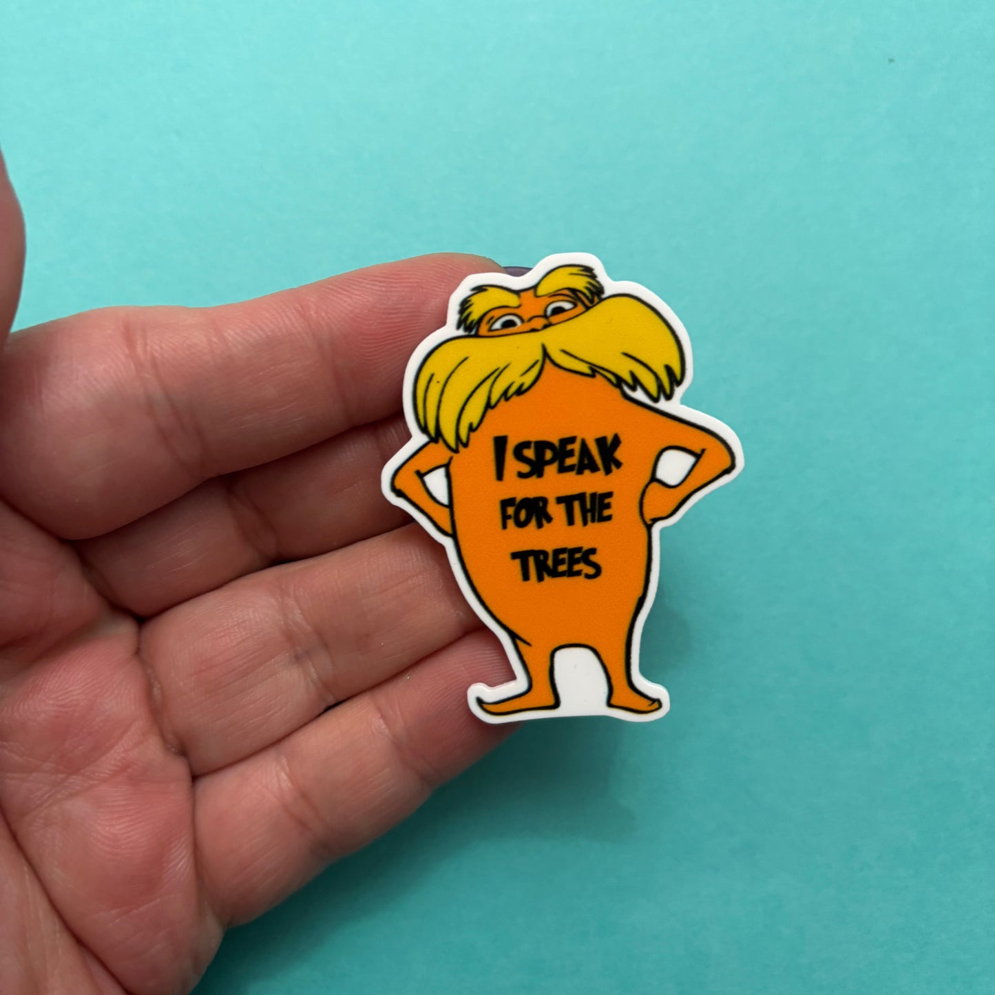 I Speak For The Trees Pin
