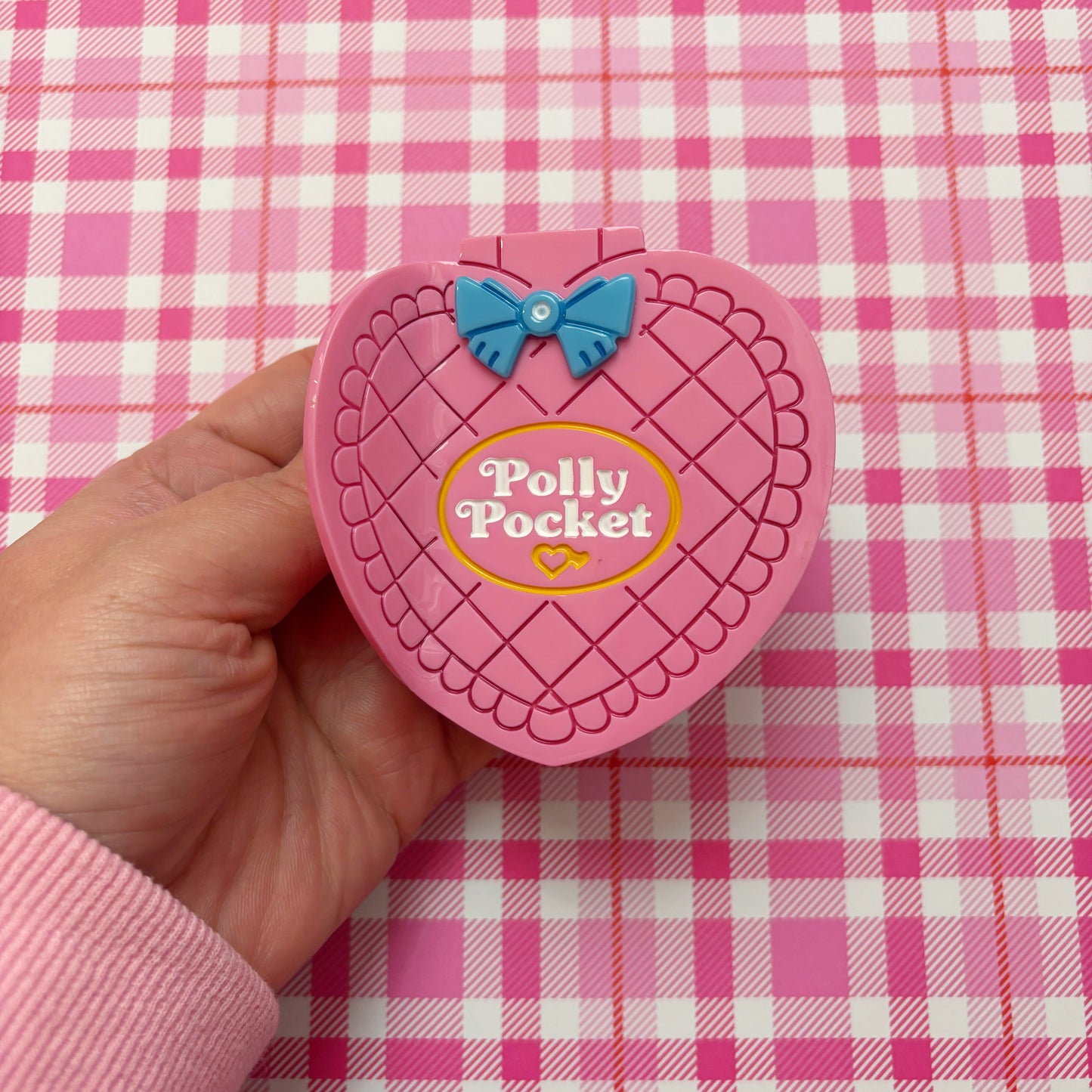 Pink Pocket Doll Hair Claw Clip