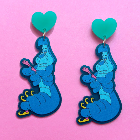 Caterpillar Drop Earrings
