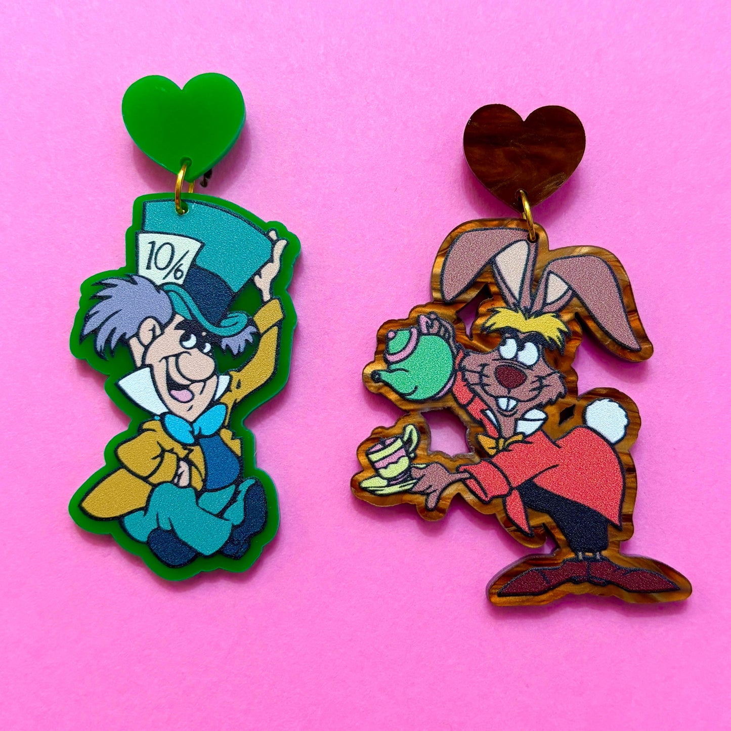 Hatter & Hare Drop Earrings