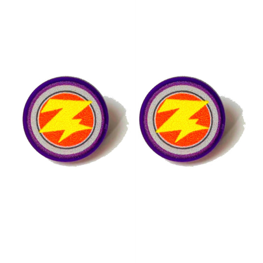 Toy Villain Post Earrings