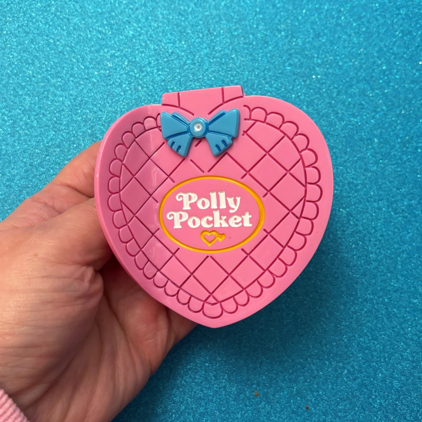 Pink Pocket Doll Hair Claw Clip