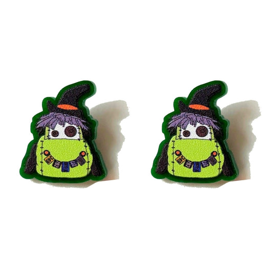 Zombie Car Post Earrings