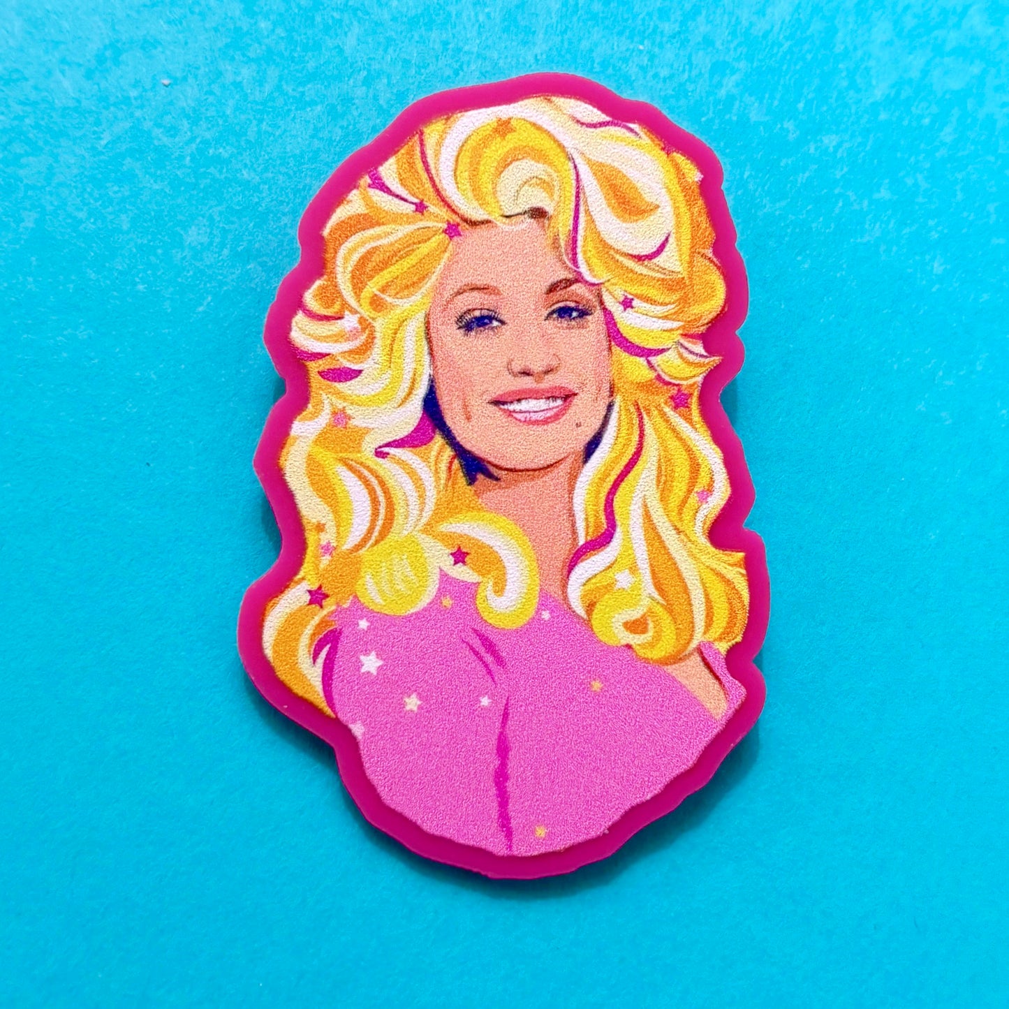 Pink Dolly Pin