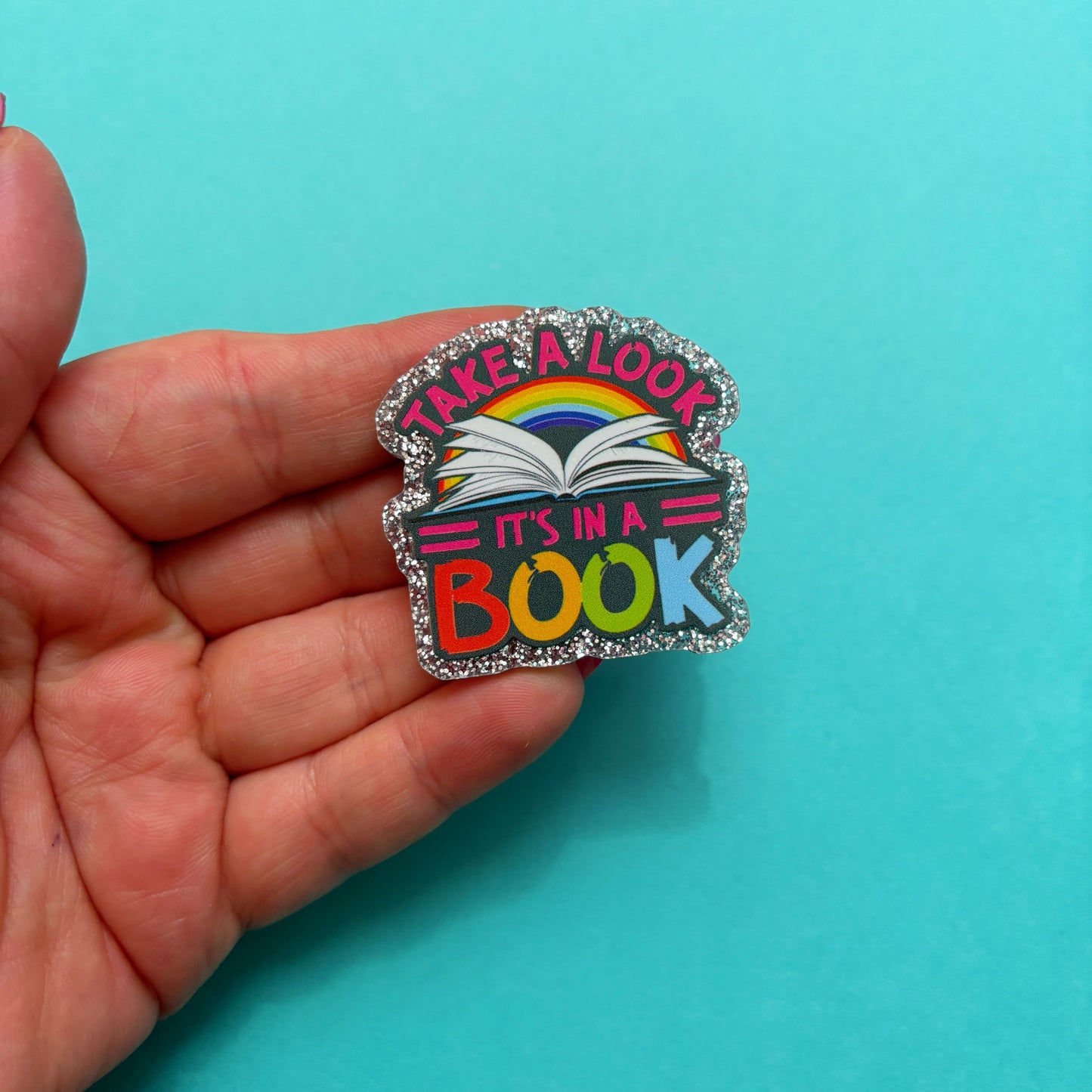 Take A Look It’s In a Book Pin