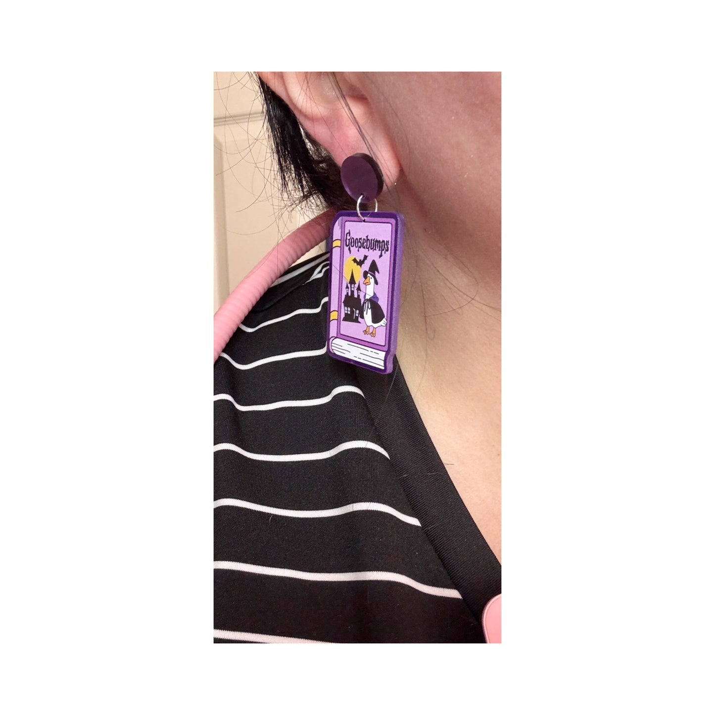 Silly Goosebumps Drop Earrings