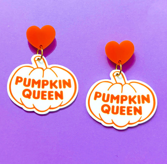 Pumpkin Queen Drop Earrings