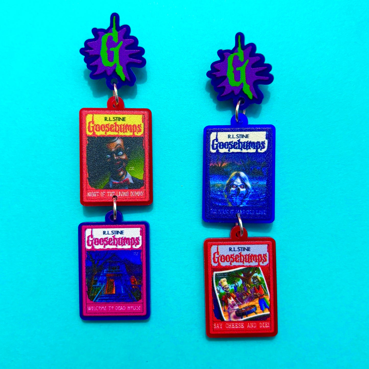 Goosebumps Tiered Drop Earrings