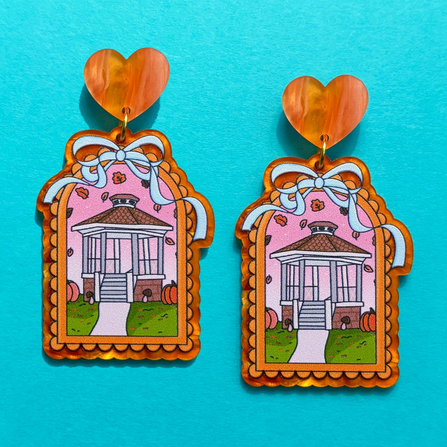 Stars Hollow Gazebo Drop Earrings