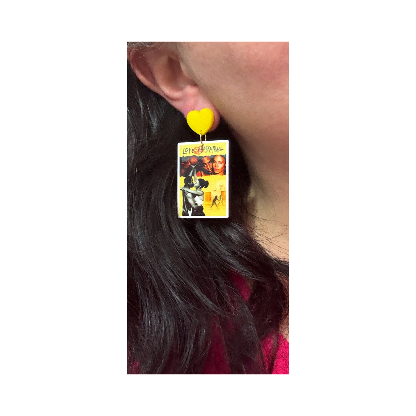 Love & Basketball Drop Earrings