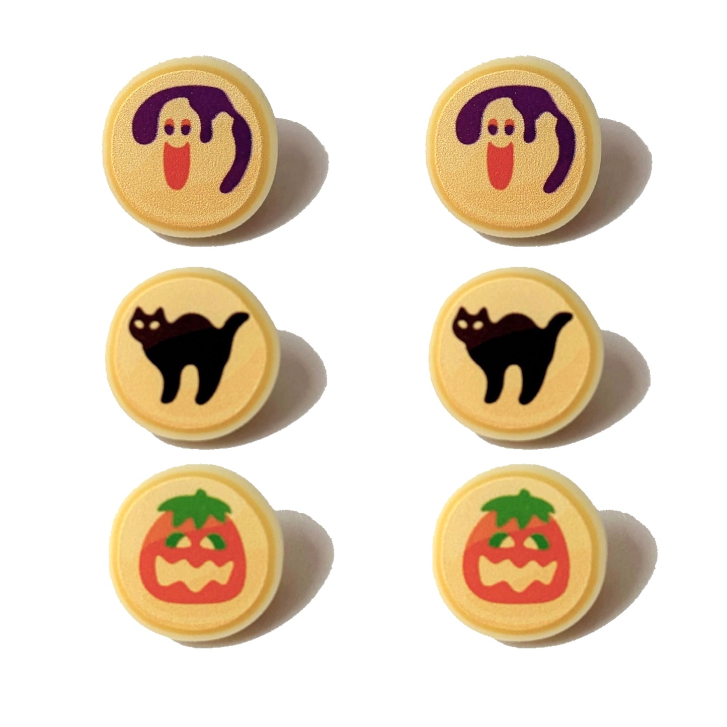 Halloween Cookies Set of 3 Post Earrings