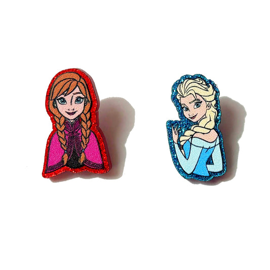 Frozen Sisters Post Earrings