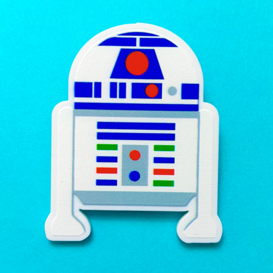 Blue Droid Pin