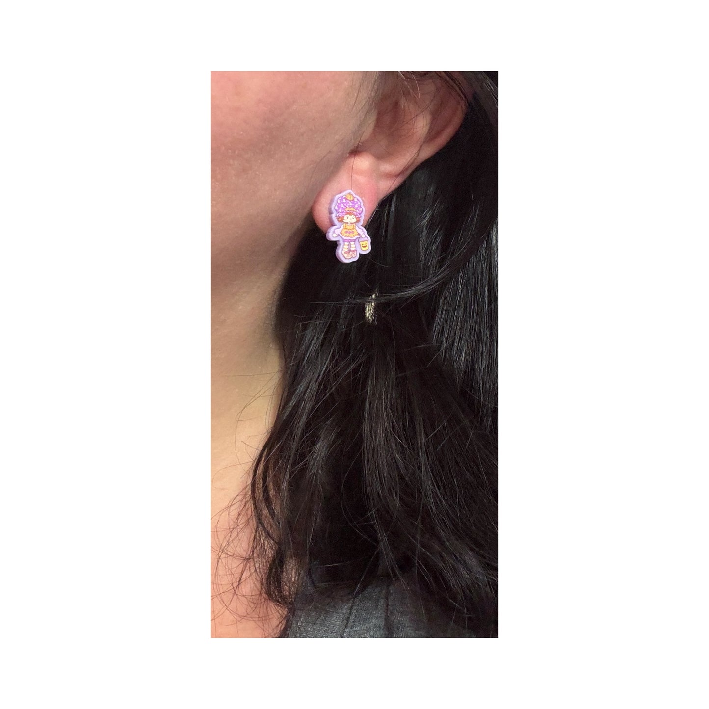 Spooky Shortcake Cutie Post Earrings