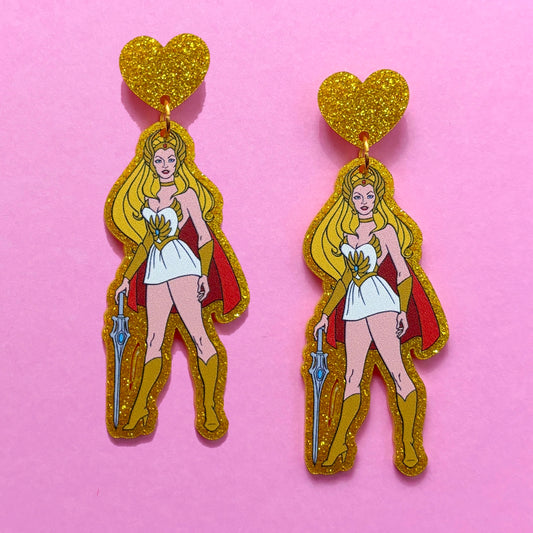 Princess of Power Drop Earrings