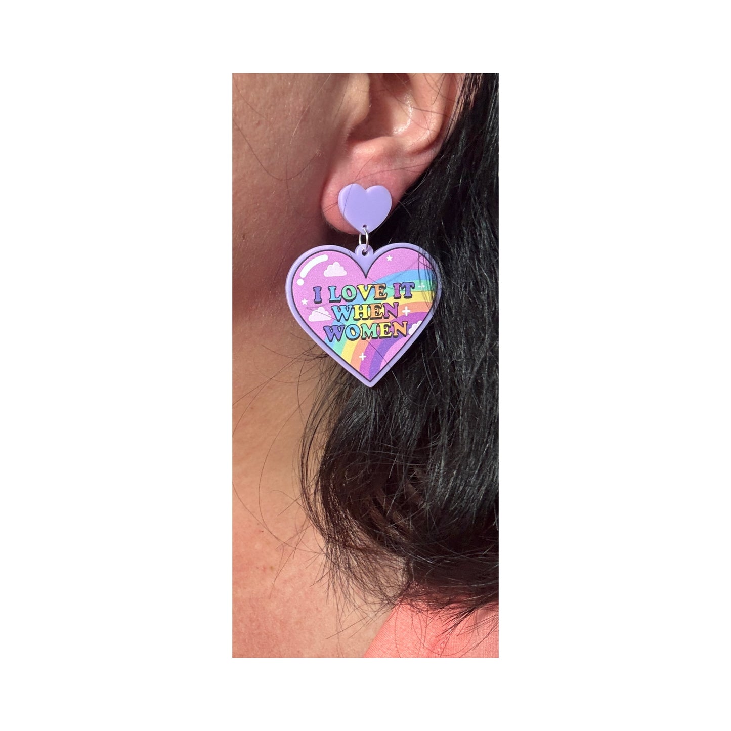 I Love It When Women Drop Earrings