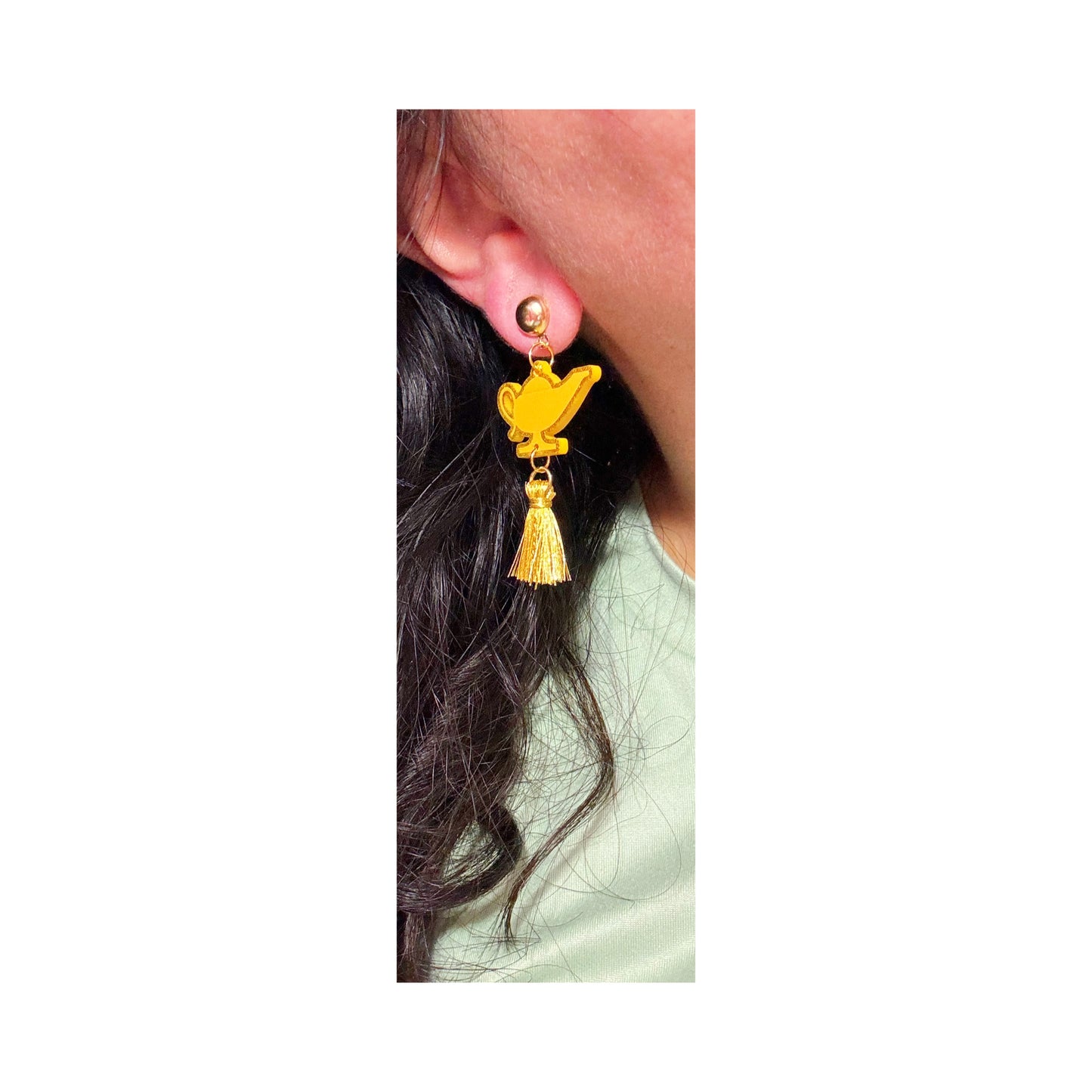 Magic Lamp Drop Earrings