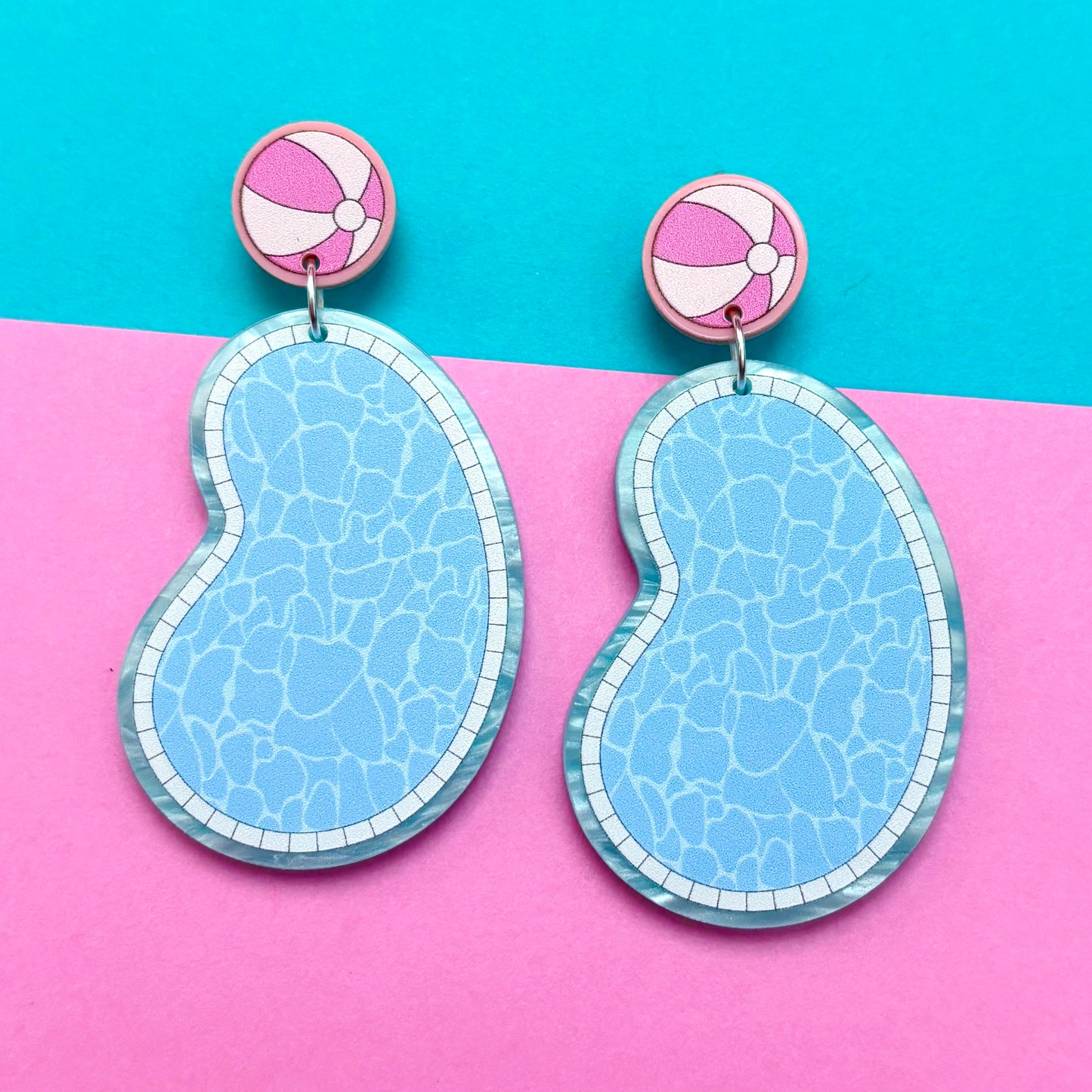 Pool Party Drop Earrings