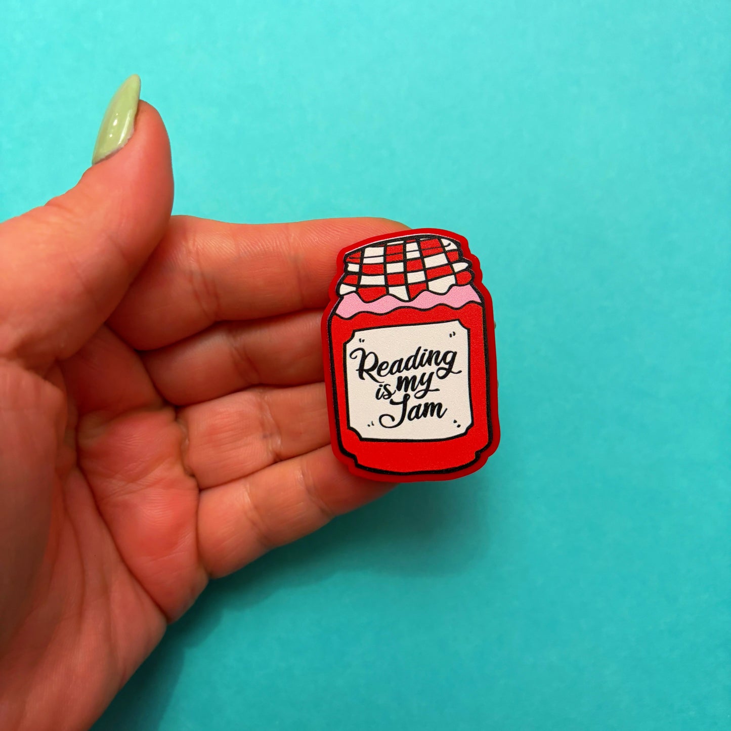 Reading Is My Jam Pin