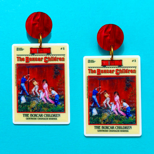 Boxcar Children Drop Earrings
