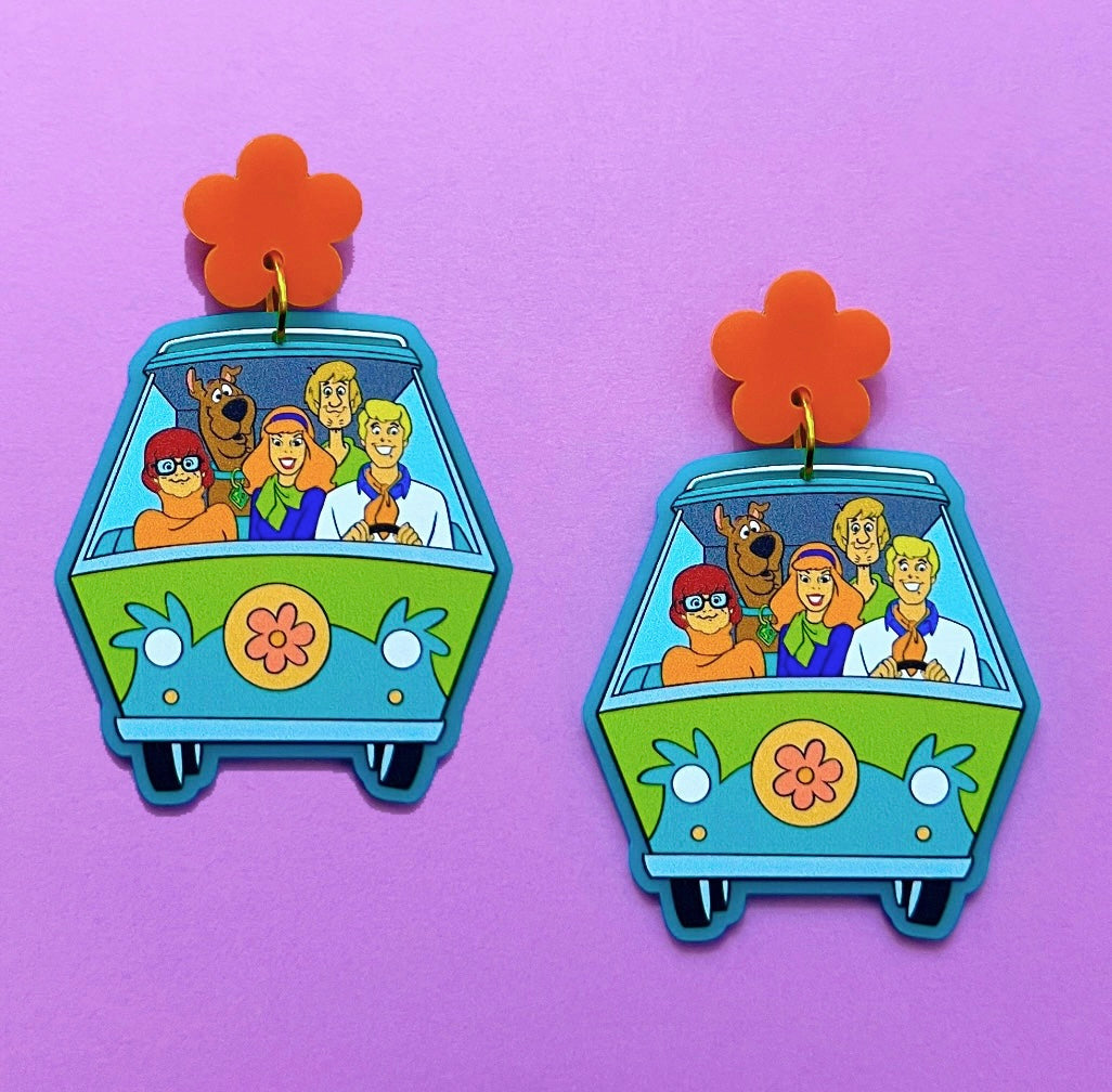 Mystery Van Gang Drop Earrings