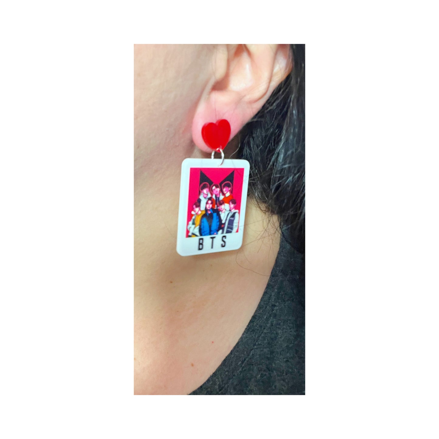 BTS Drop Earrings