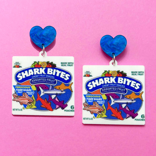 Shark Bites Drop Earrings