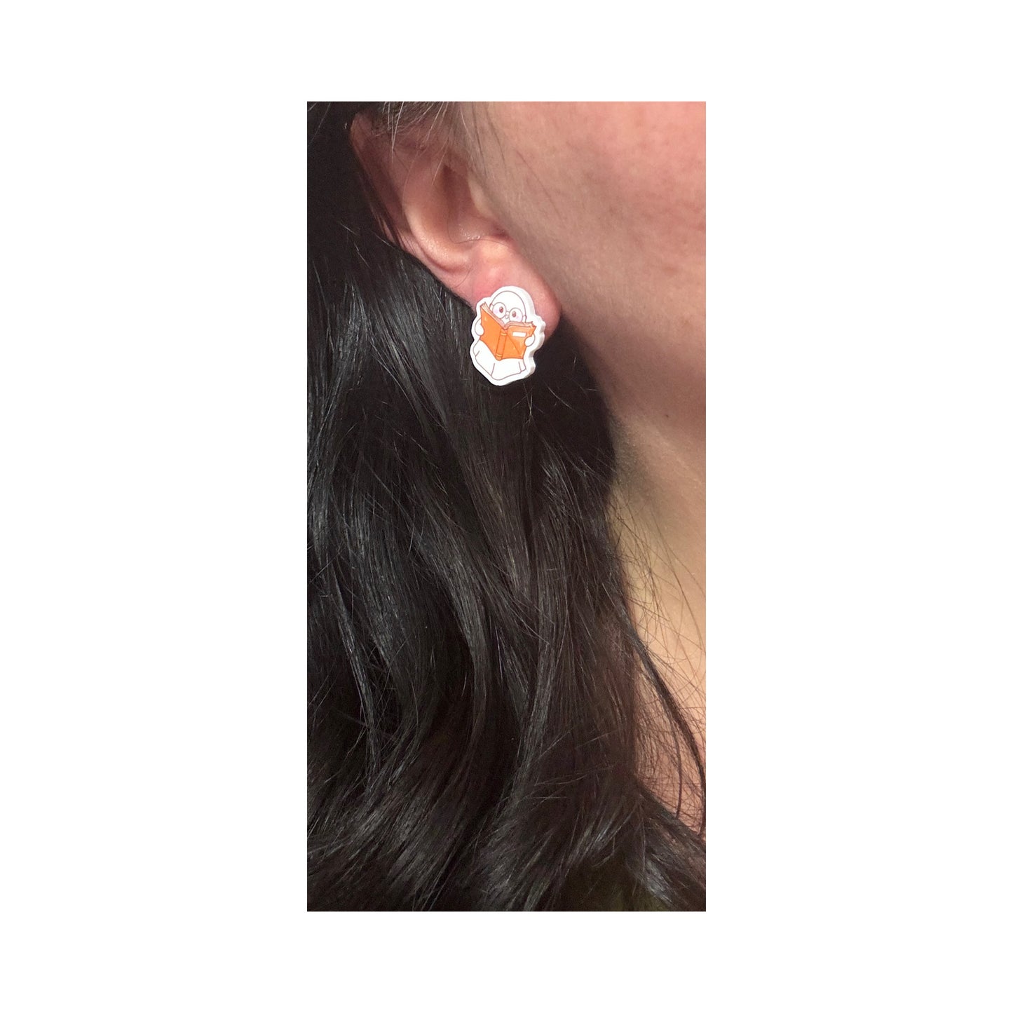 Bookish Boo Cutie Post Earrings