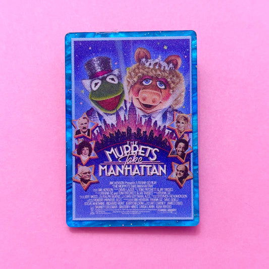 Manhattan Puppet Movie Pin