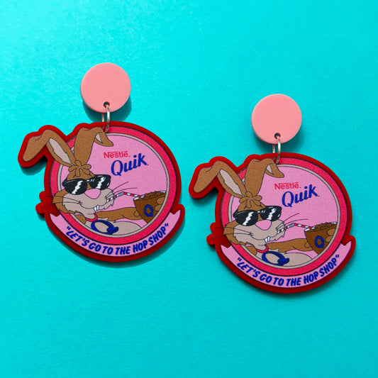 Quik Rabbit Drop Earrings