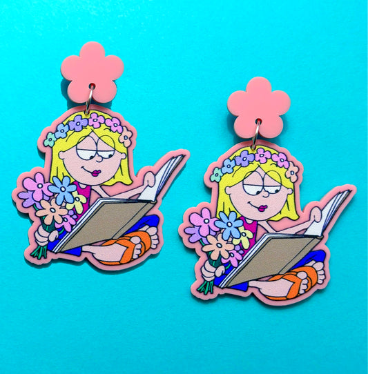 Bookish Lizzie Drop Earrings
