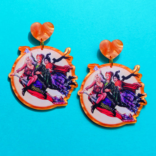 Come, We Fly! Drop Earrings