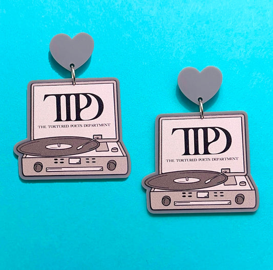 TTPD Record Player Drop Earrings