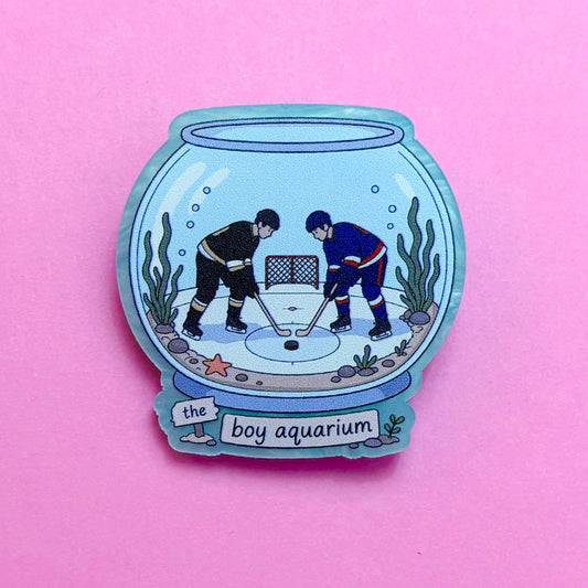 Boy Aquarium Pin