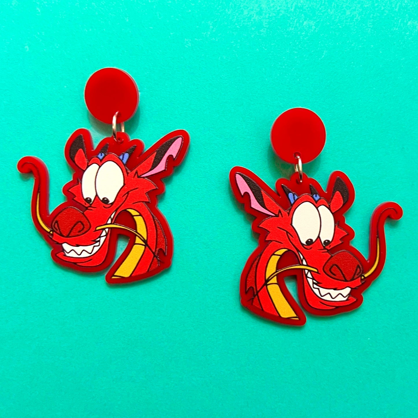 Mushu Drop Earrings