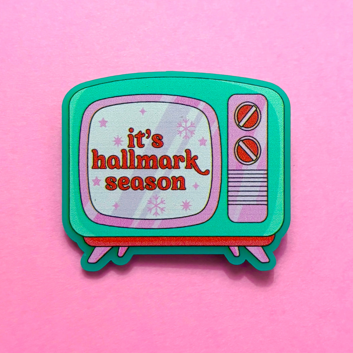 Hallmark Season TV Pin