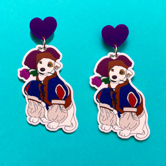 Wishbone Romeo Drop Earrings