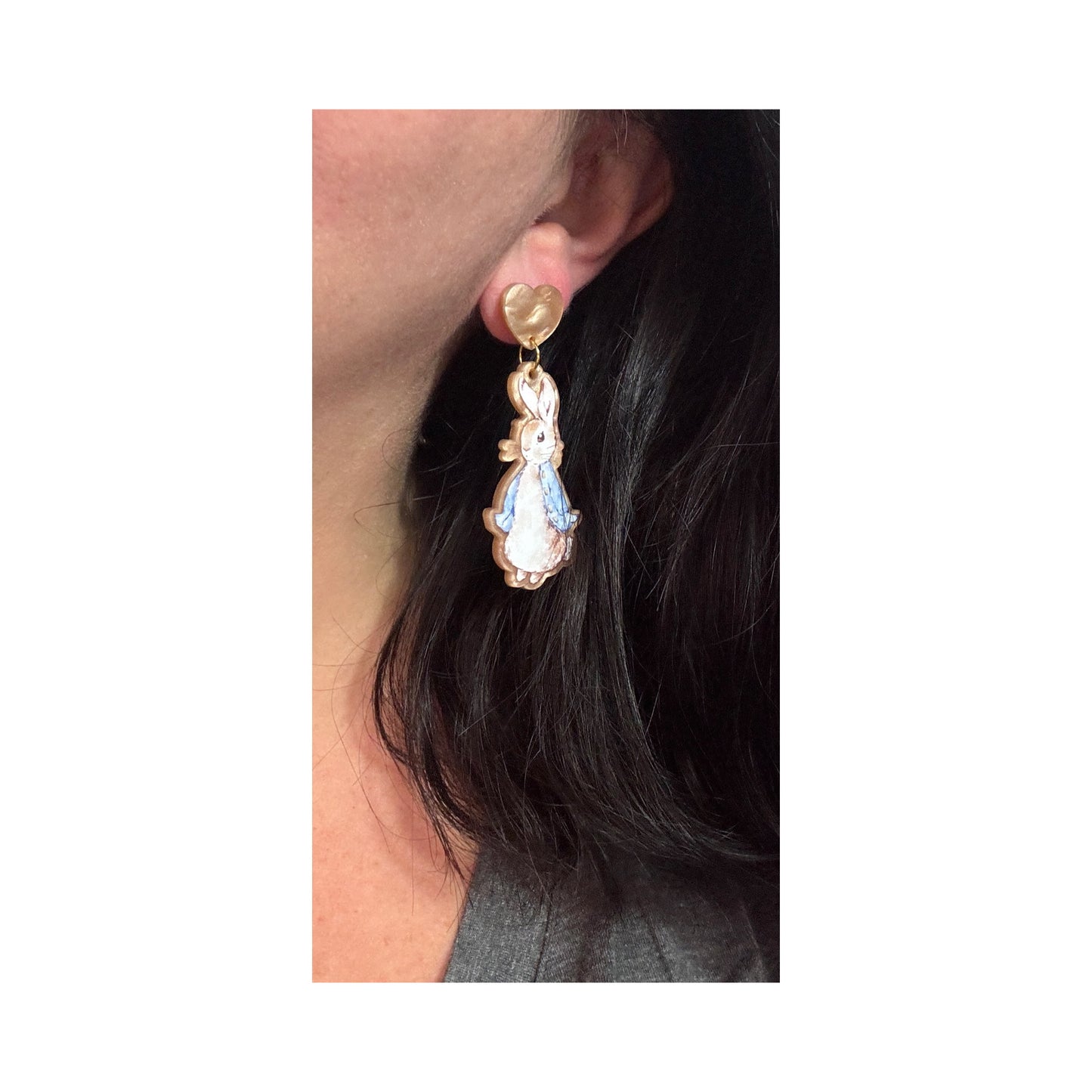 Peter Rabbit Drop Earrings
