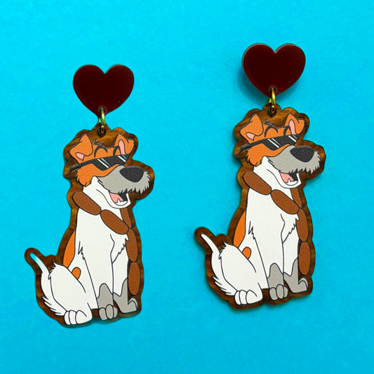 Dodger Drop Earrings