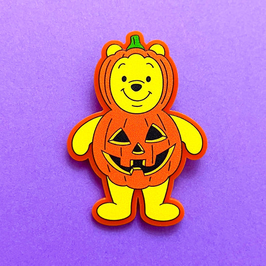 Pumpkin Pooh Halloween Pin