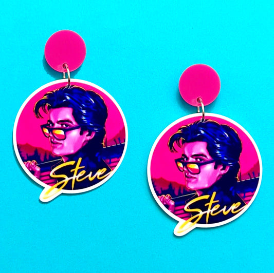 Steve Acrylic Drop Earrings