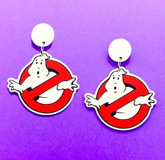 Ghostbuster Drop Earrings