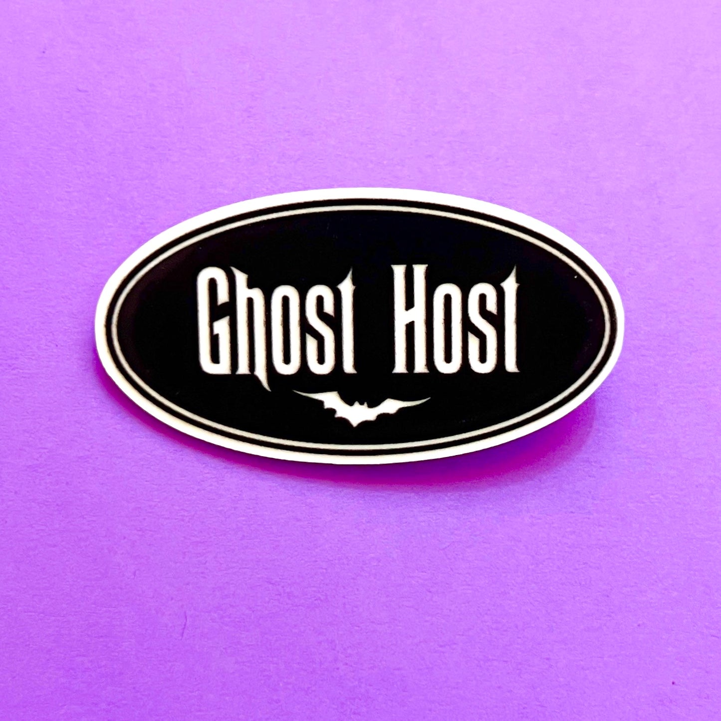 Ghost Host Acrylic Brooch Pin