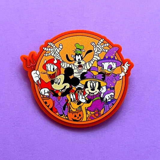 Mouse Crew Halloween Pin