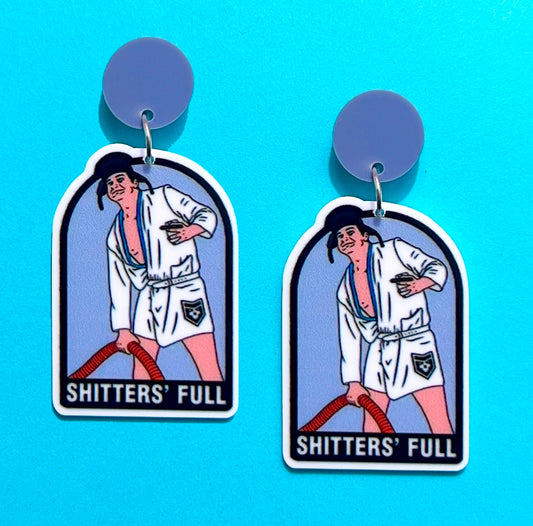 Shitter’s Full National Lampoon Drop Earrings