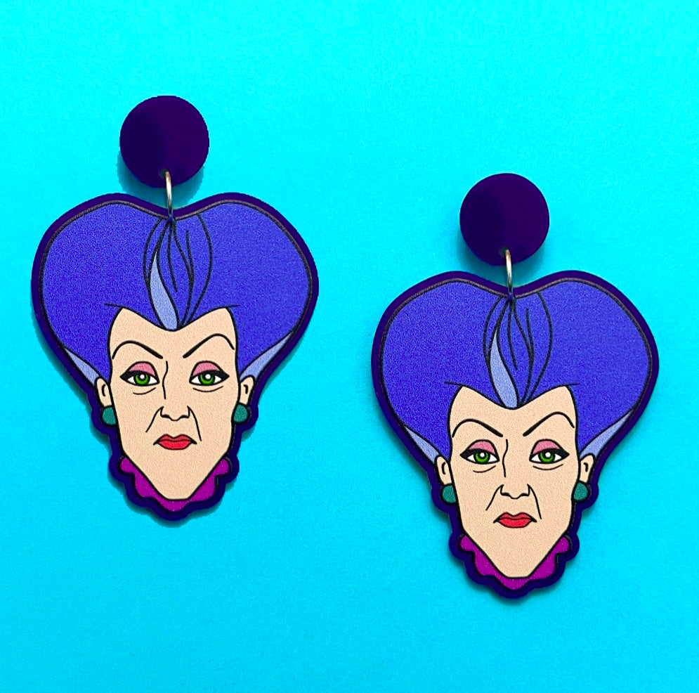 Stepmother Tremaine Acrylic Drop Earrings